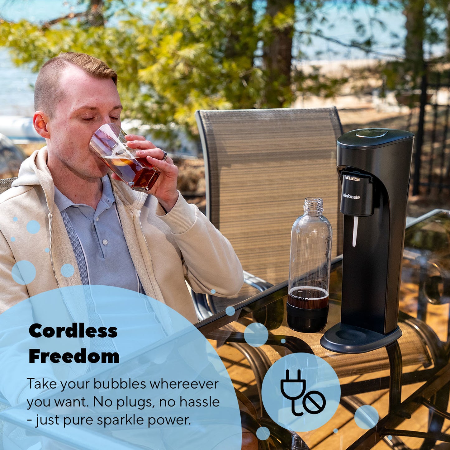 Drinkmate OmniFizz Party Pack Bundle (Matte Black) - Drinkmate UK