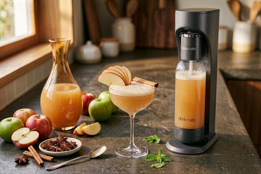 Spiced Apple and Cinnamon Fizz