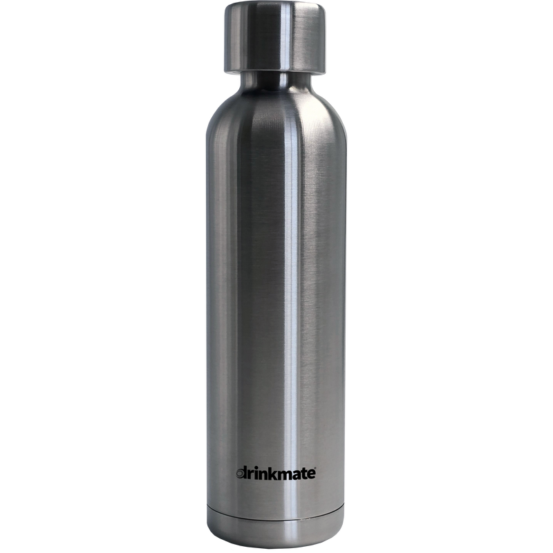 0.7L Stainless Steel Bottle, Compatible with Standard Fizz Infuser - Drinkmate UK