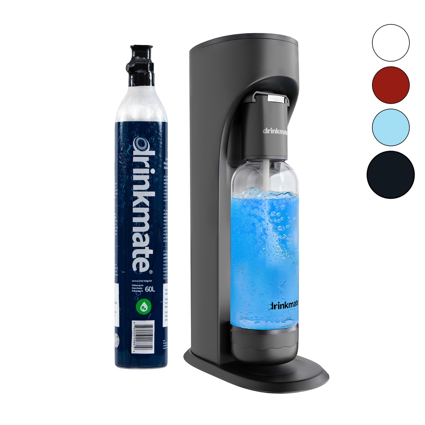 Drinkmate Sparkling Water and Soda Maker, Carbonates ANY Drink, One Cylinder Bundle - Drinkmate UK