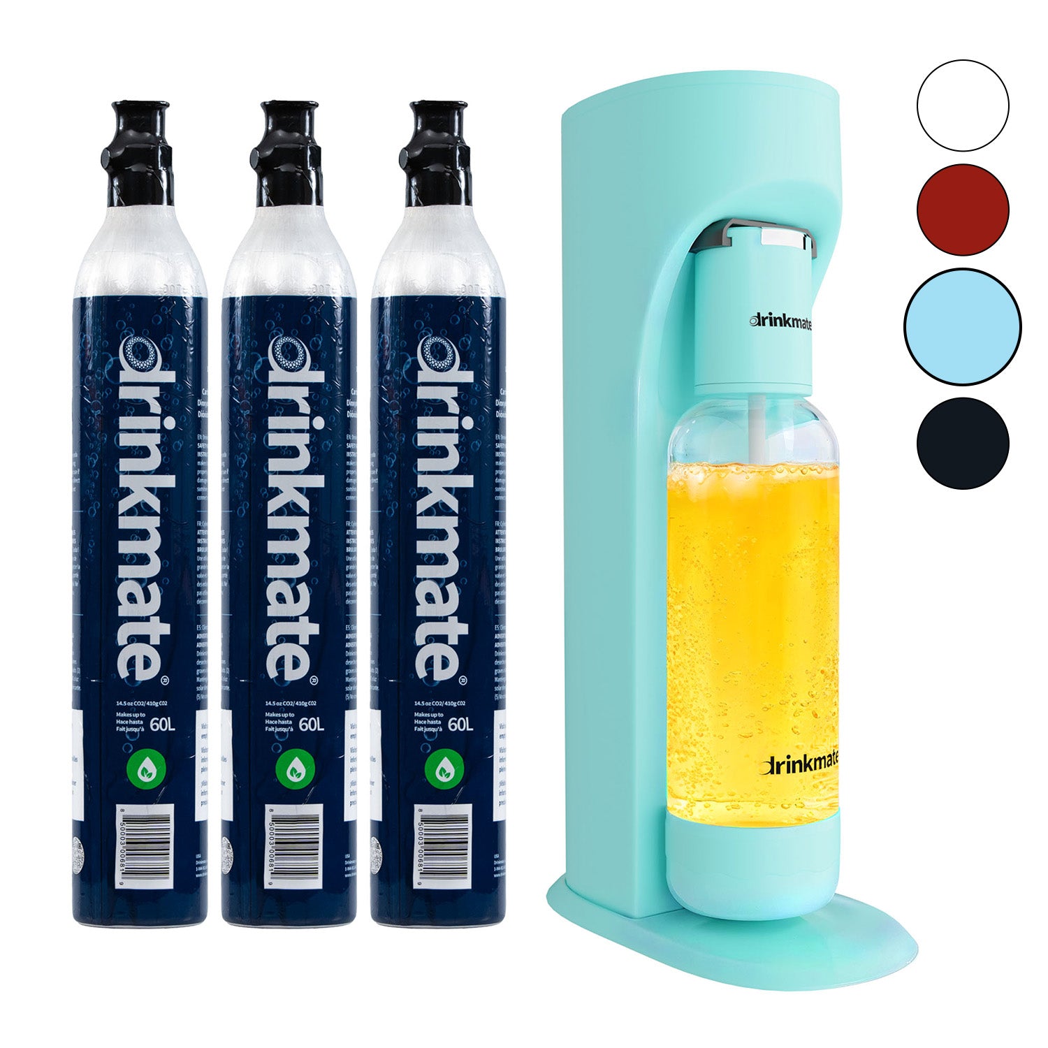 Drinkmate Sparkling Water and Soda Maker, Carbonates ANY Drink