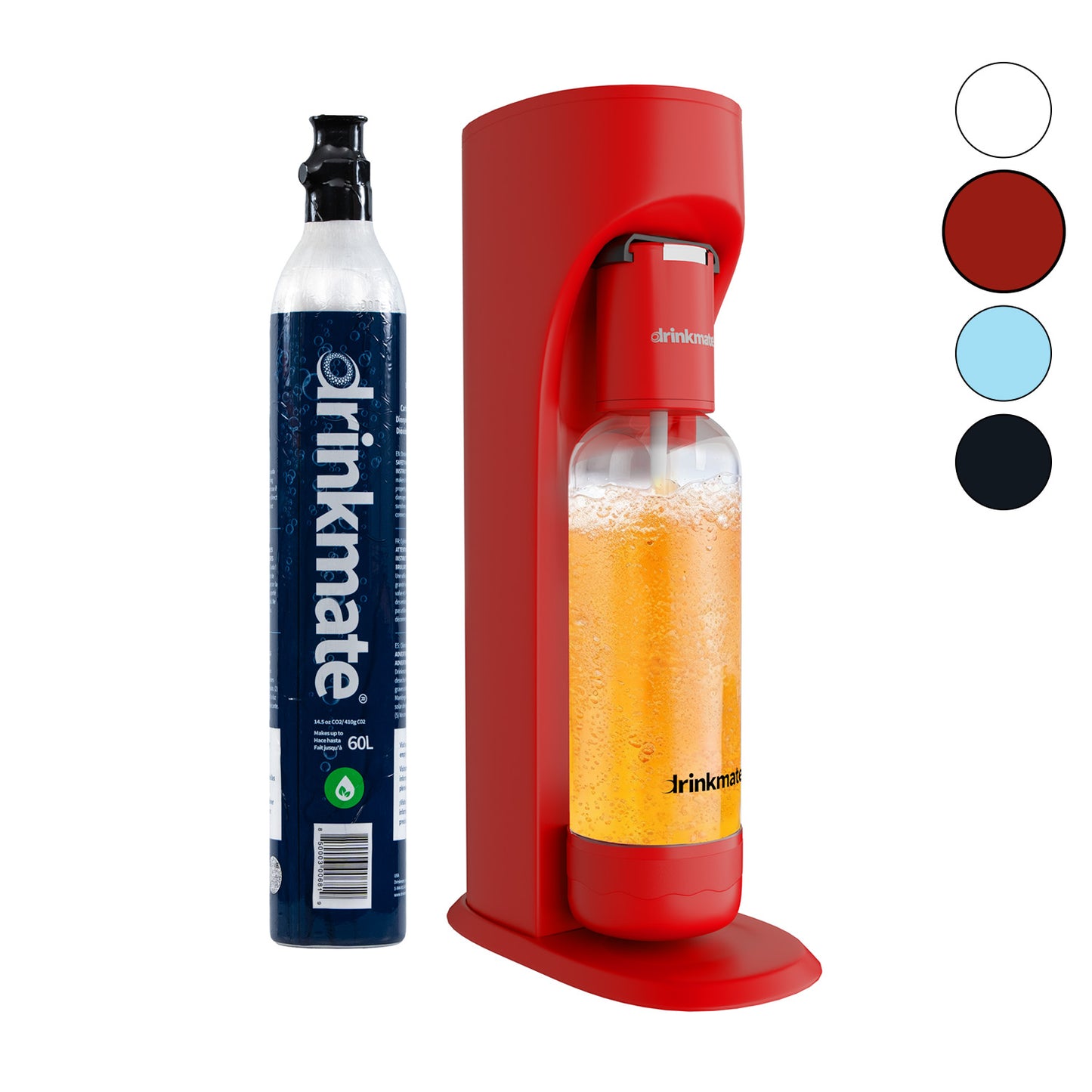 Drinkmate Sparkling Water and Soda Maker, Carbonates ANY Drink, One Cylinder Bundle - Drinkmate UK