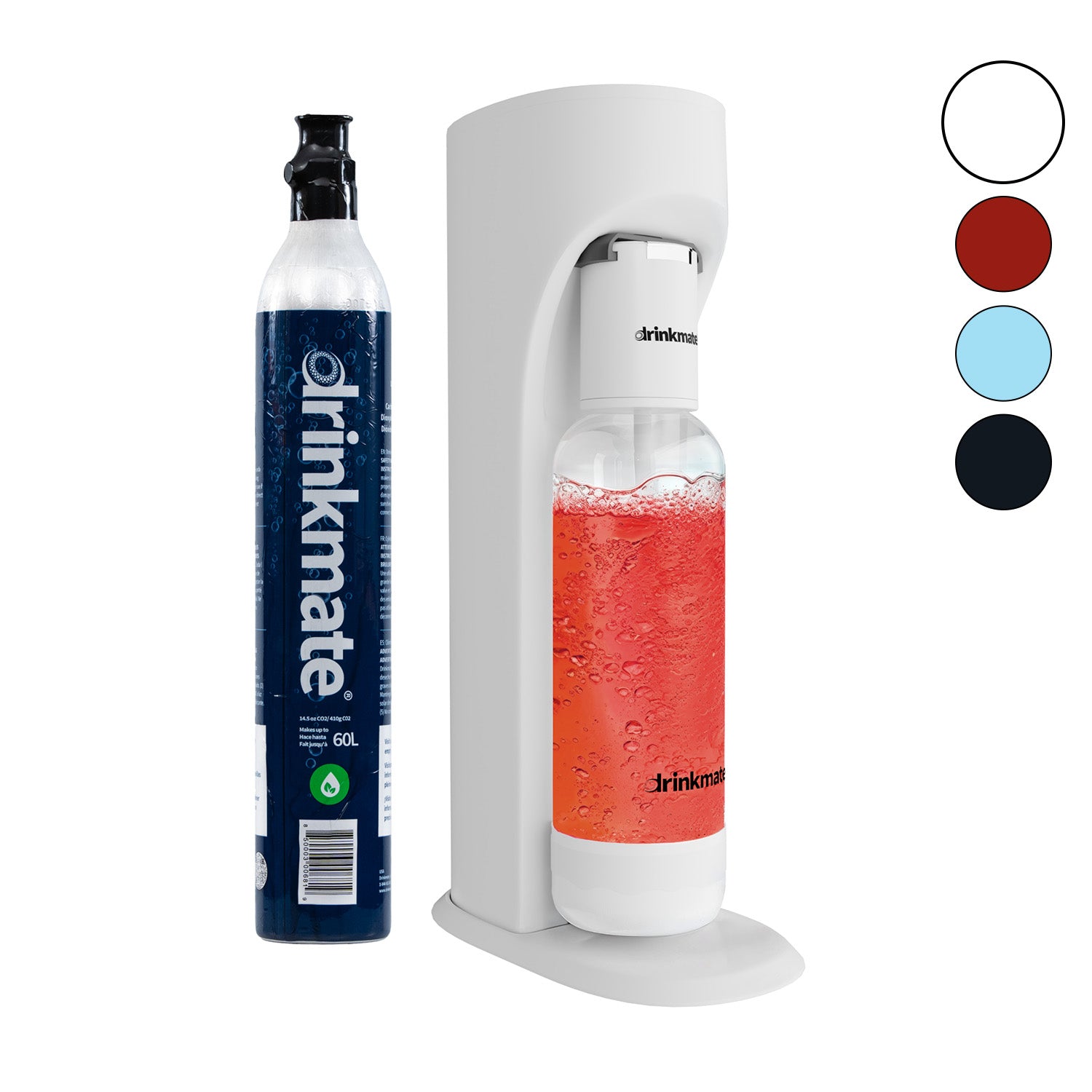 Drinkmate Sparkling Water and Soda Maker, Carbonates ANY Drink