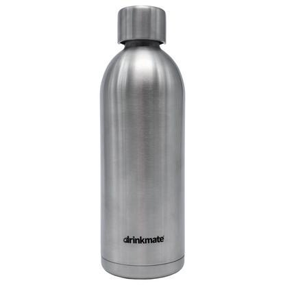 1L Stainless Steel Bottle, Compatible with Standard Fizz Infuser - Drinkmate UK