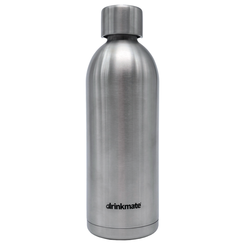 1L Stainless Steel Bottle, Compatible with Standard Fizz Infuser - Drinkmate UK