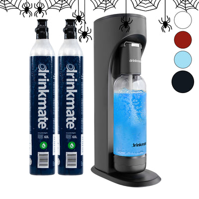 Drinkmate Sparkling Water and Soda Maker, 2 Cylinder Bundle