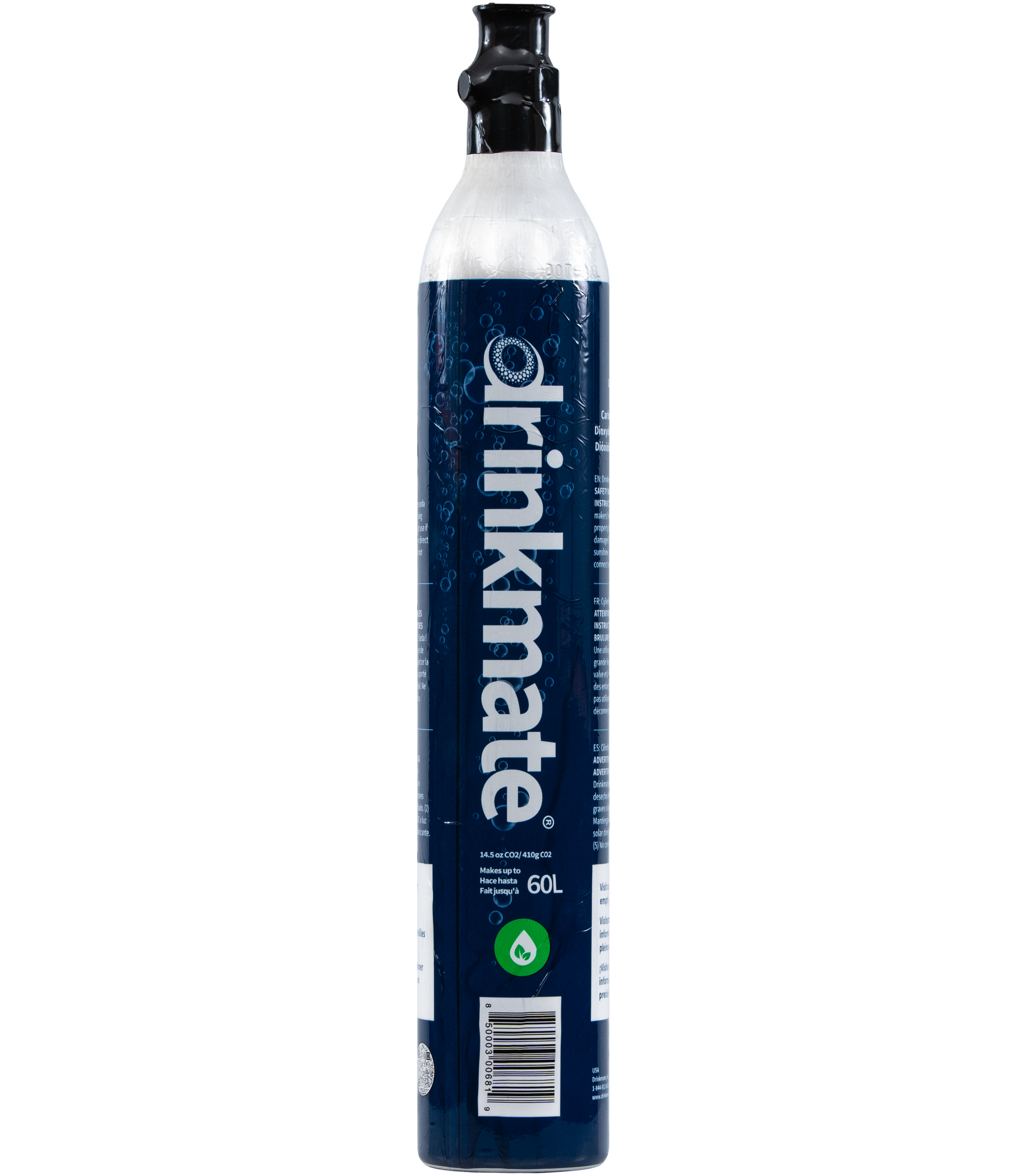 CO2 Refill Cylinder 60L (14.5 oz) - Single - Drinkmate UK